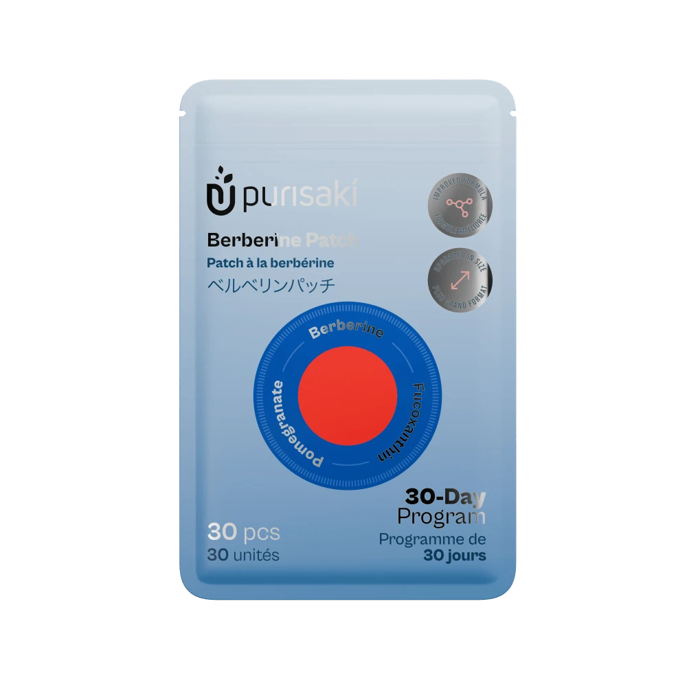 Purisaki Berberine Metabalance Patch — Stop Blood Sugar Cravings USA